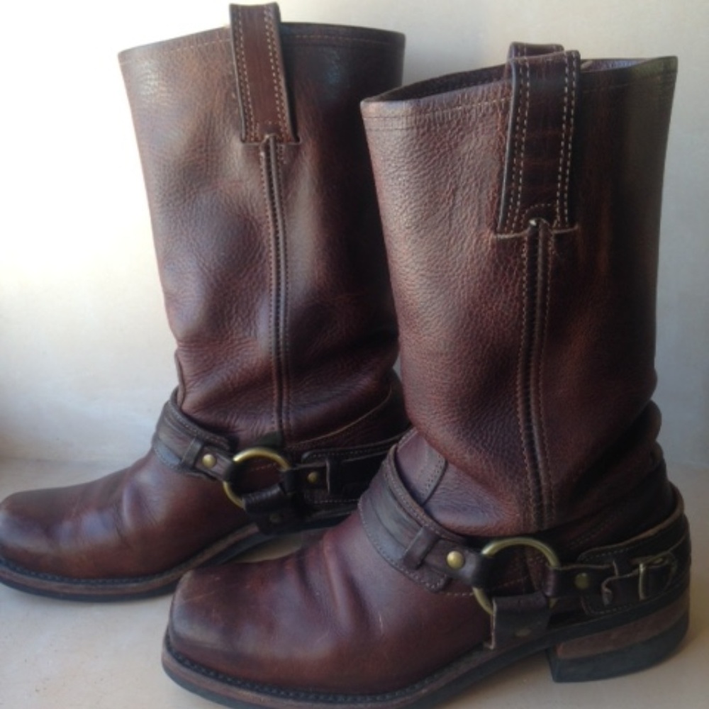 Frye Harness Boots size 8